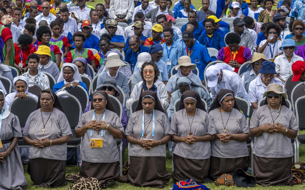 Papua New Guinea, Gulf of Papua Region, National Capital District, Port Moresby City, Visit of Pope Francis to Papua New Guinea between 6 and 9 July 2024 (Photo by DOZIER Marc / hemis.fr / hemis.fr / Hemis via AFP)