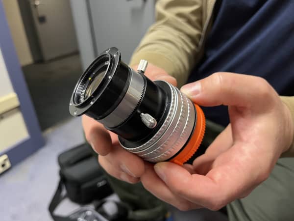 Benni Krueger has over 1000 vintage lens.