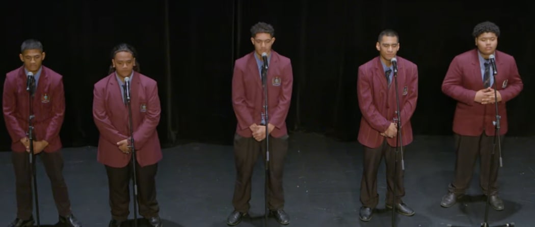 De La Salle College students performing at Word - The Front Line on Saturday. 21 September 2024