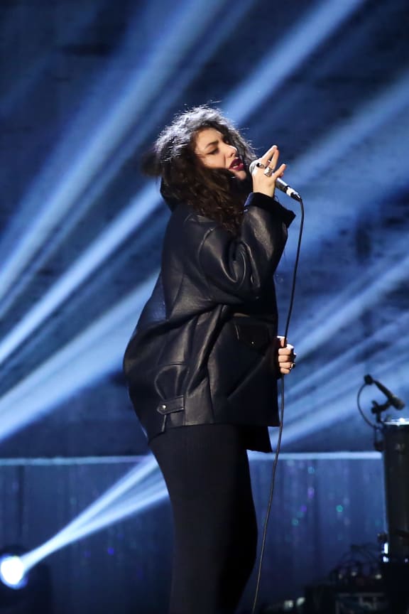 Lorde performing at the Roseland Ballroom in New York City last month.
