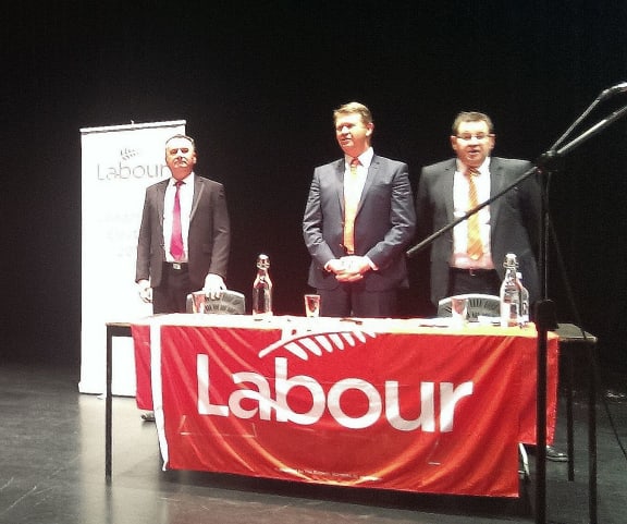 Shane Jones (from left), David Cunliffe and Grant Robertson.