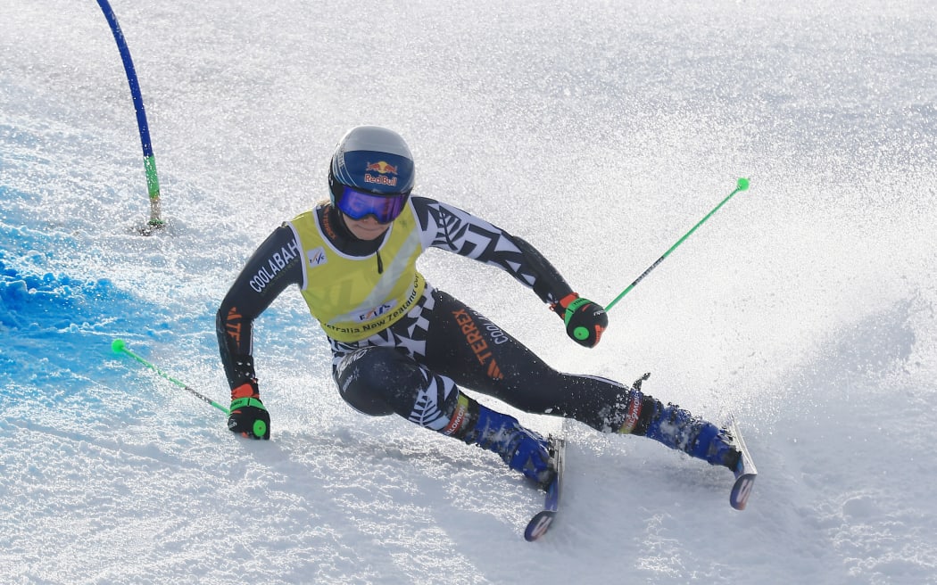 Alice Robinson from New Zealand in action