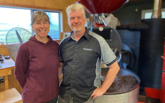 Chris Wilson and Mike Jobling of Essenza Coffee.