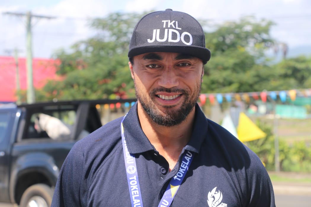 Tokelau athlete Ilai Ualesi Elekana Manu.