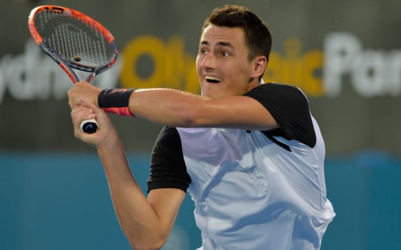 Australian tennis player Bernard Tomic.