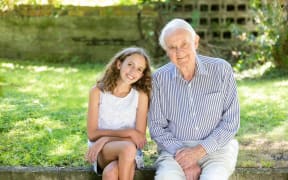 Bella Powell and Sir Bob Elliot