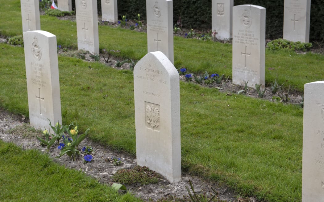 Close Up Of Commonwealth War Graves At The Nieuwe Ooster Graveyard At Amsterdam The Netherlands 2020