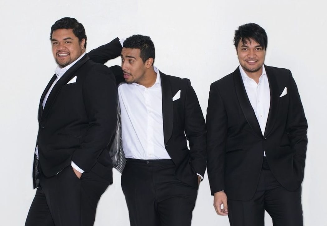 Sol3 Mio (left to right) Pene Pati, Moses Mackay & Amitai Pati