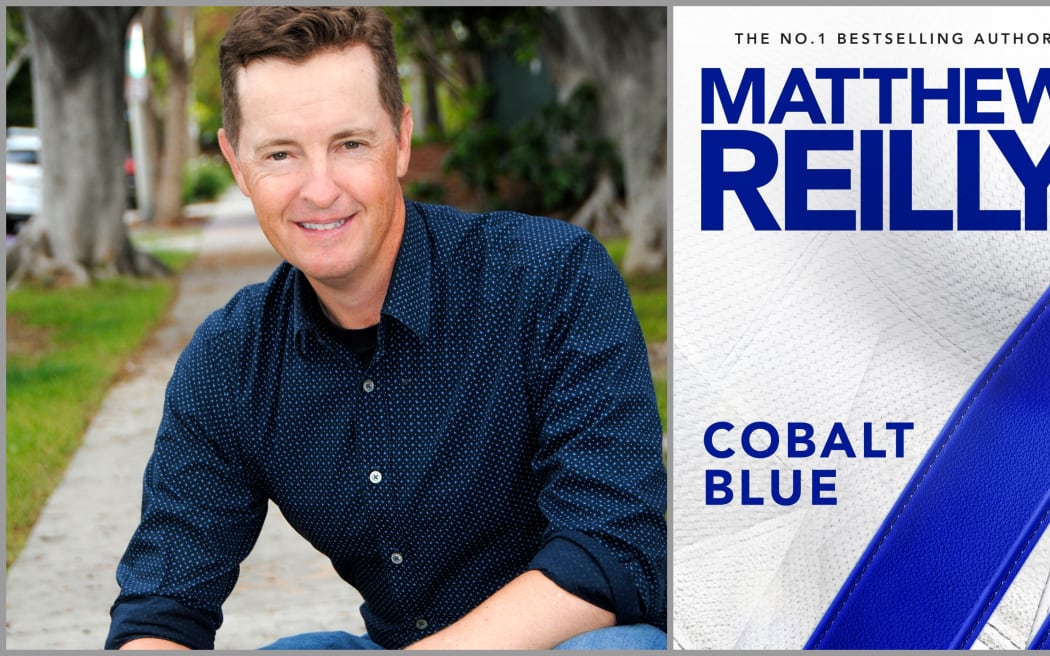 Matthew Reilly profile, Cobalt Blue book cover