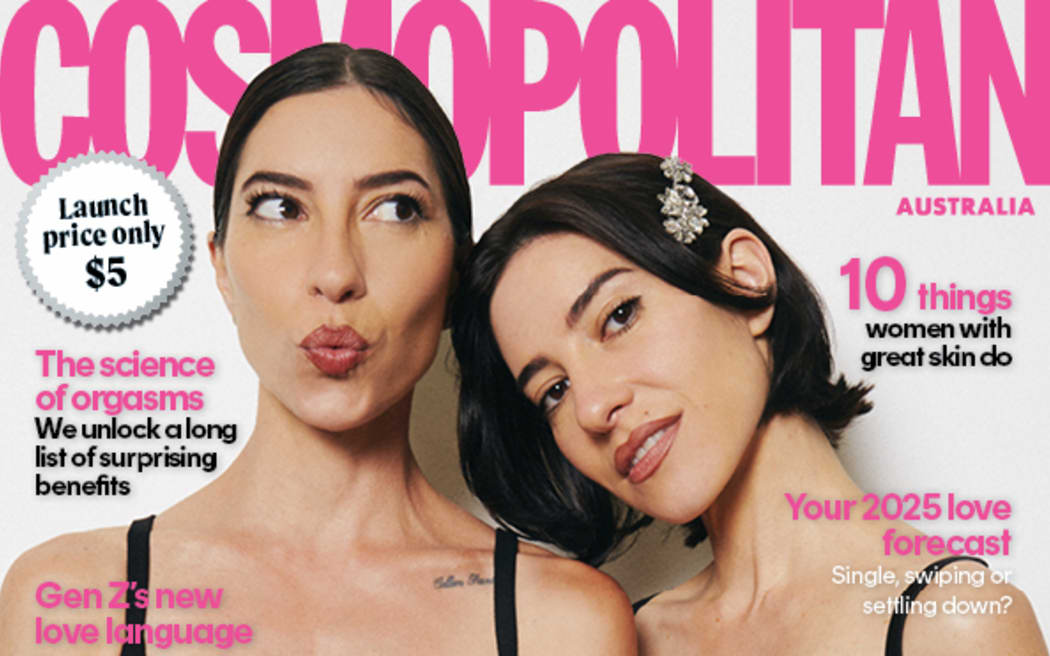 The cover of Cosmo magazine - the Australian title is back, launching in New Zealand in February.