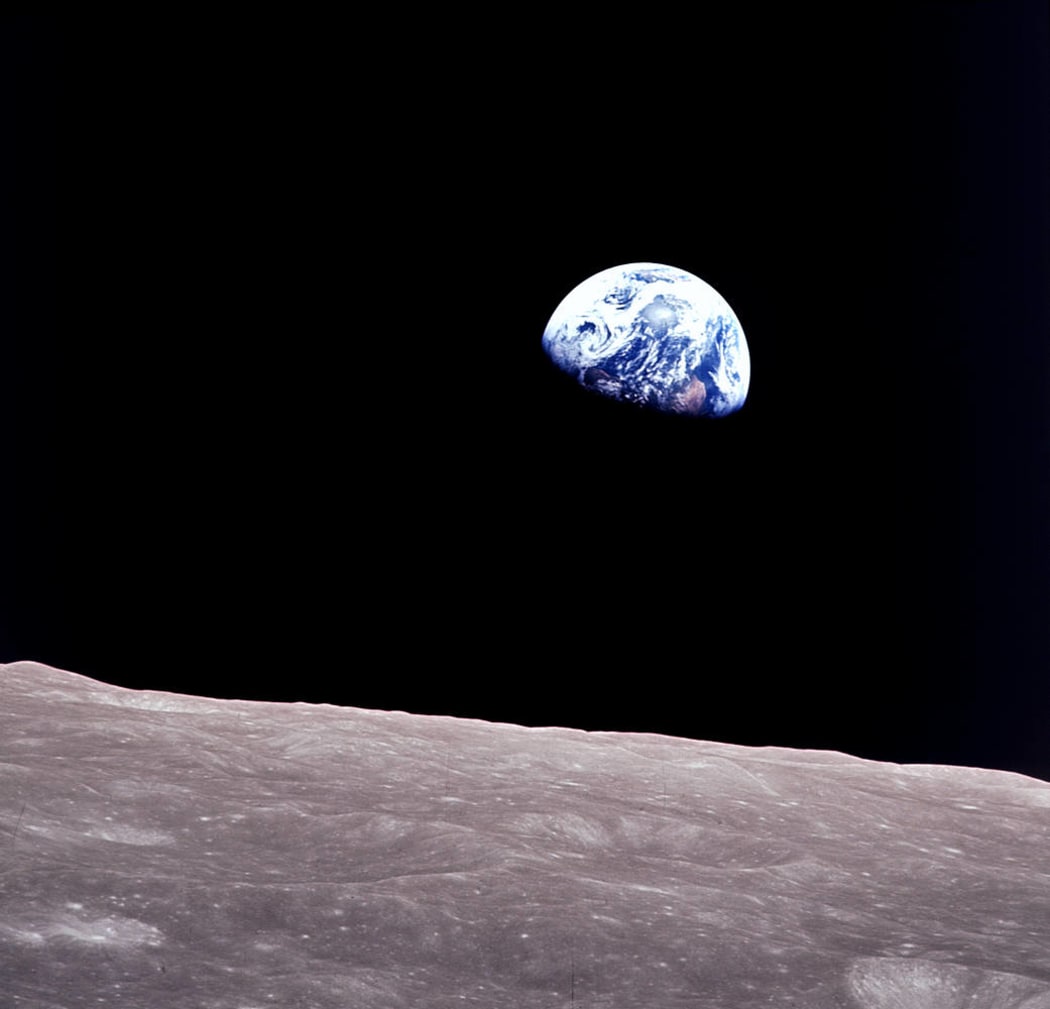 Earthrise, December 25, 1968