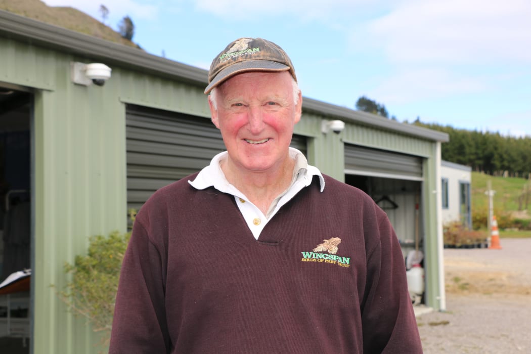 Noel Hyde at Wingspan National Bird of Prey Trust