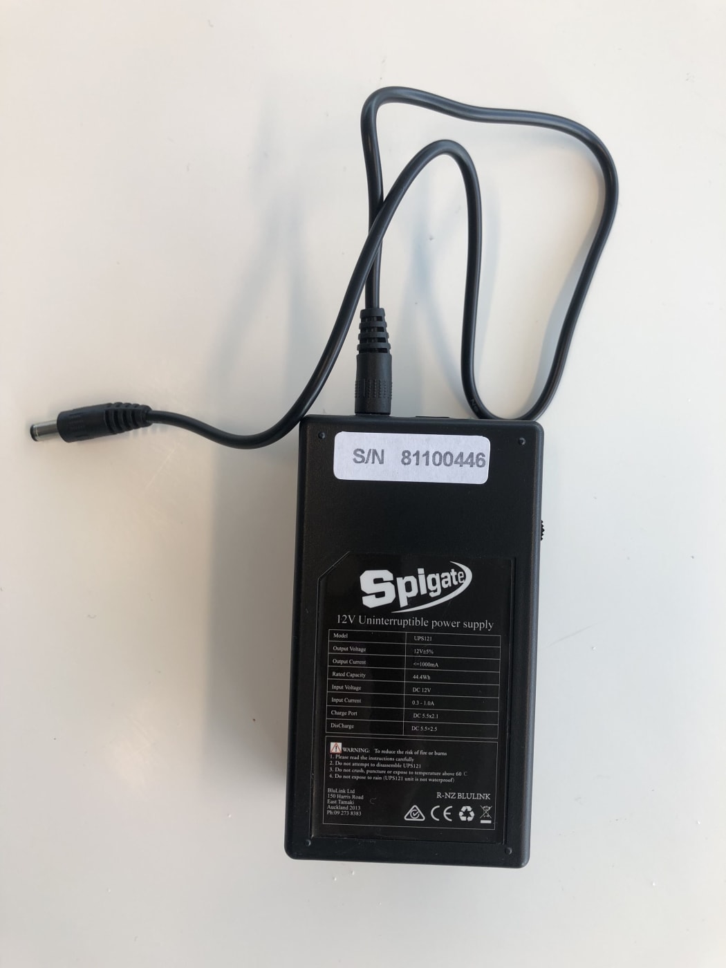 Spark landline power back-up pack.