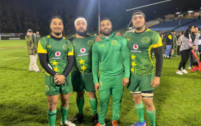 Sopoaga brothers Toka, Zeke, Lima and Tupou.