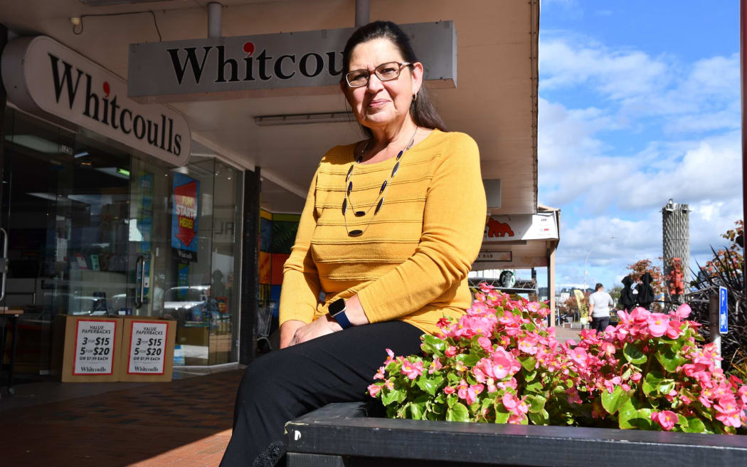 Rotorua Millers Fashion store manager Janet Collins said it would be a shame to see inner-city flower beds removed.