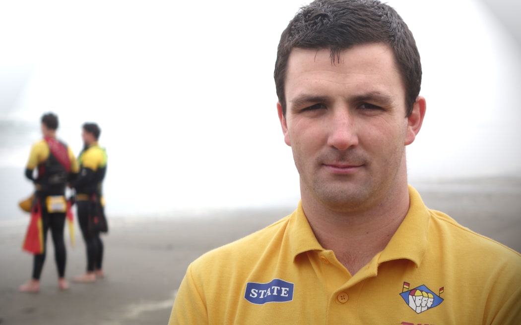 David Butt, Surf Life Saving Northern Region Lifesaving and Club Development Manager, pictured at Muriwai