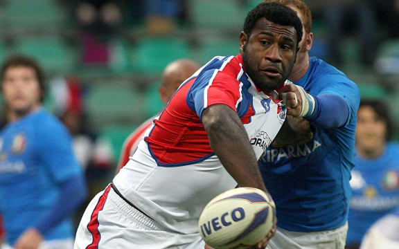 Saru Rabeni - Pacific Islanders. Italy v Pacific Islanders. Reggio Emilia, Italy. Saturday 22 November 2008.