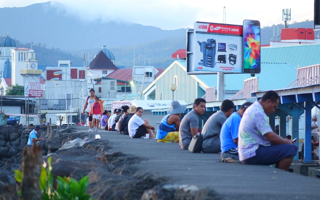 Apia, the national capital of Samoa.