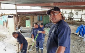 Fijian firefighter Epeli Roko says helping out after disasters is what they do