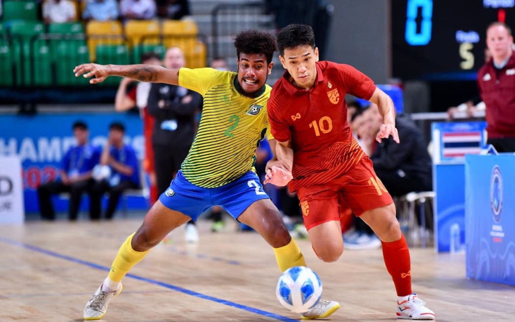 The Kurukuru in action against Thailand in Bangkok