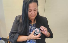 Caleb Moefa'auo's mum, Justine Lauese.