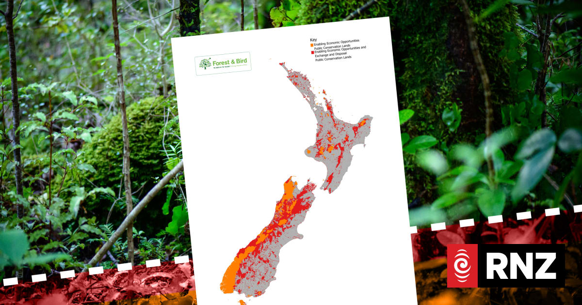 Maps reveal where conservation land could be sold off after government reforms