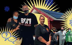 Manurewa marae's family fun day saw 338 people across the day including 104 children get vaccinated.