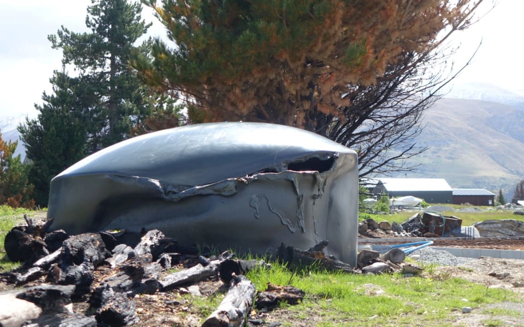 Lake Ōhau after the fire