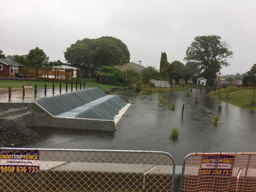 The new Dudley Creek bypass in Christchurch.