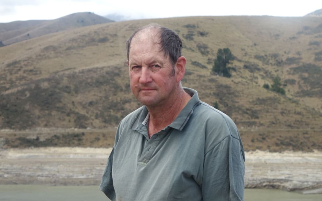 Sheep farmer David Williams, Canterbury, 25 February 2015.