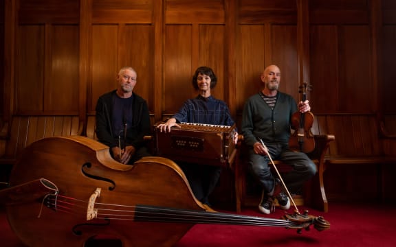Plan 9: (from left) David Donaldson, Janet Roddick and Steve Roche