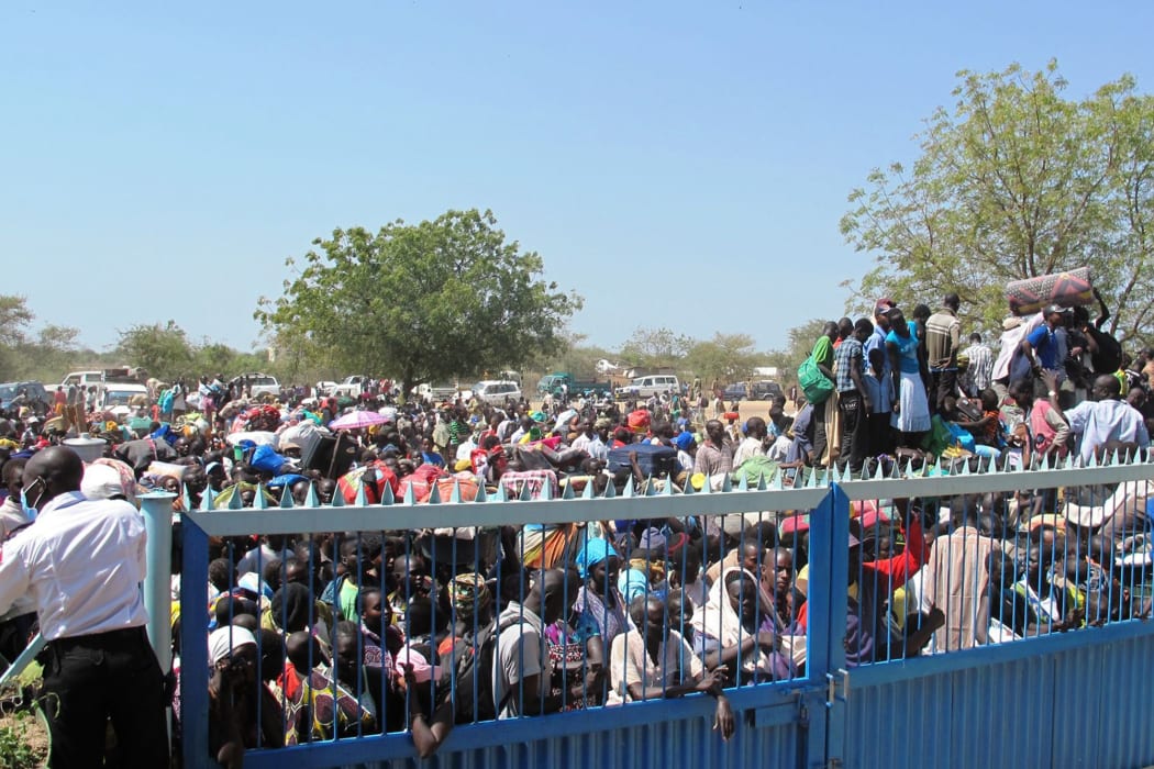 Thousands have sought refuge at a UN compound in Bor.