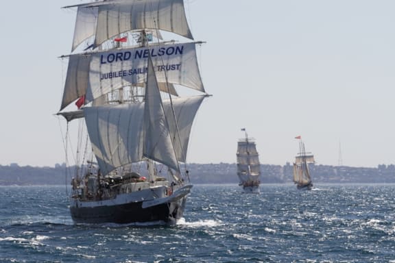 British vessel The Lord Nelson.