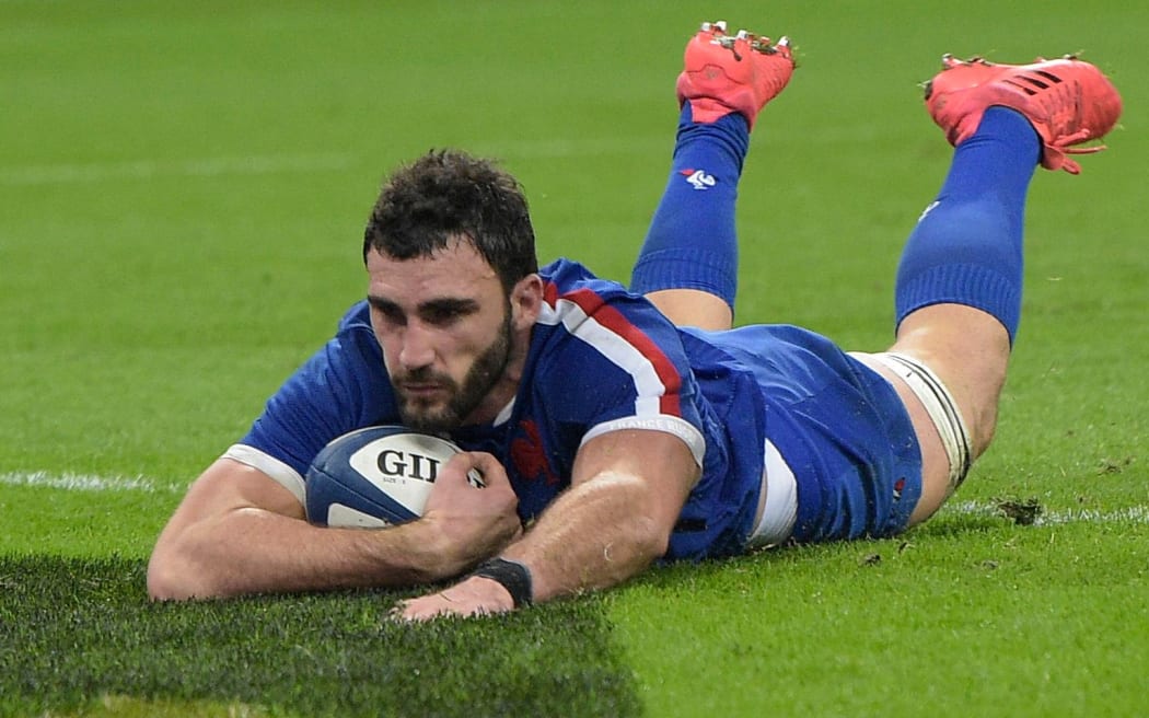 essai de Charles Ollivon (Fra) France v Wales, Six Nations warm-up match at Stade de France, Paris on 24th October 2020.
Copyright photo: panoramic / www.photopsport.nz