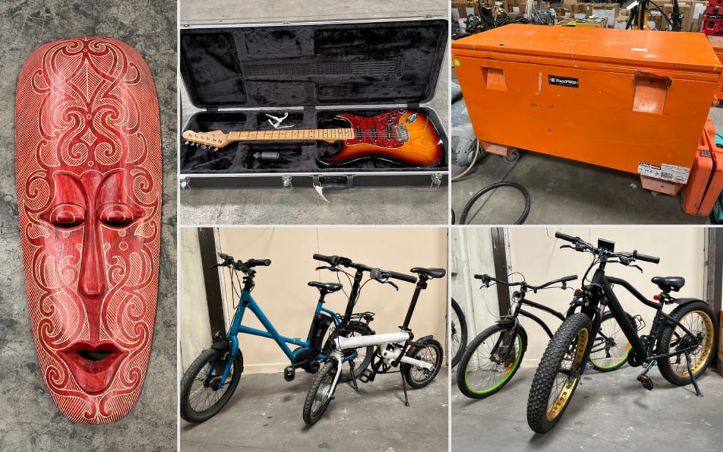 Police's Operation Trump Card has found more than 5000 items believed to have been stolen.