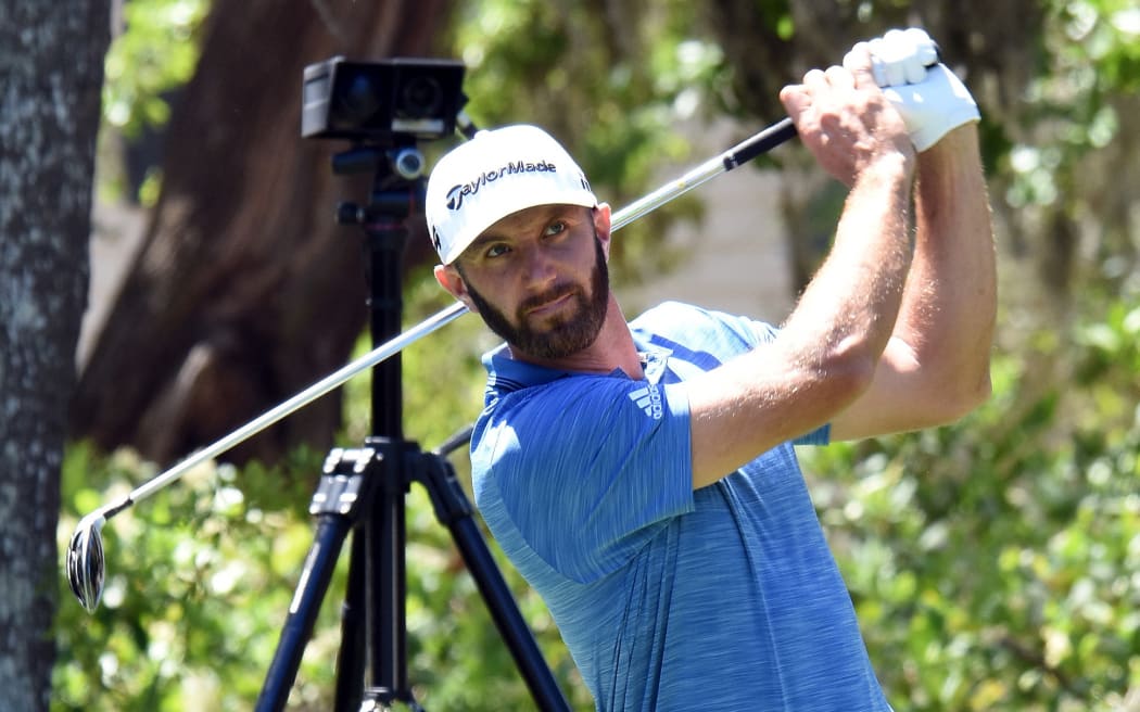 World golf number one Dustin Johnson.