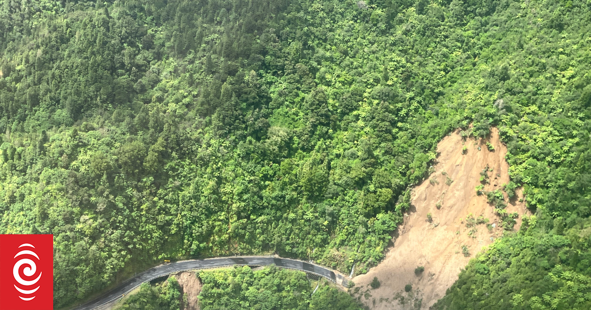 Dozens of slips close State Highway 2 through Waioweka Gorge after wild weather