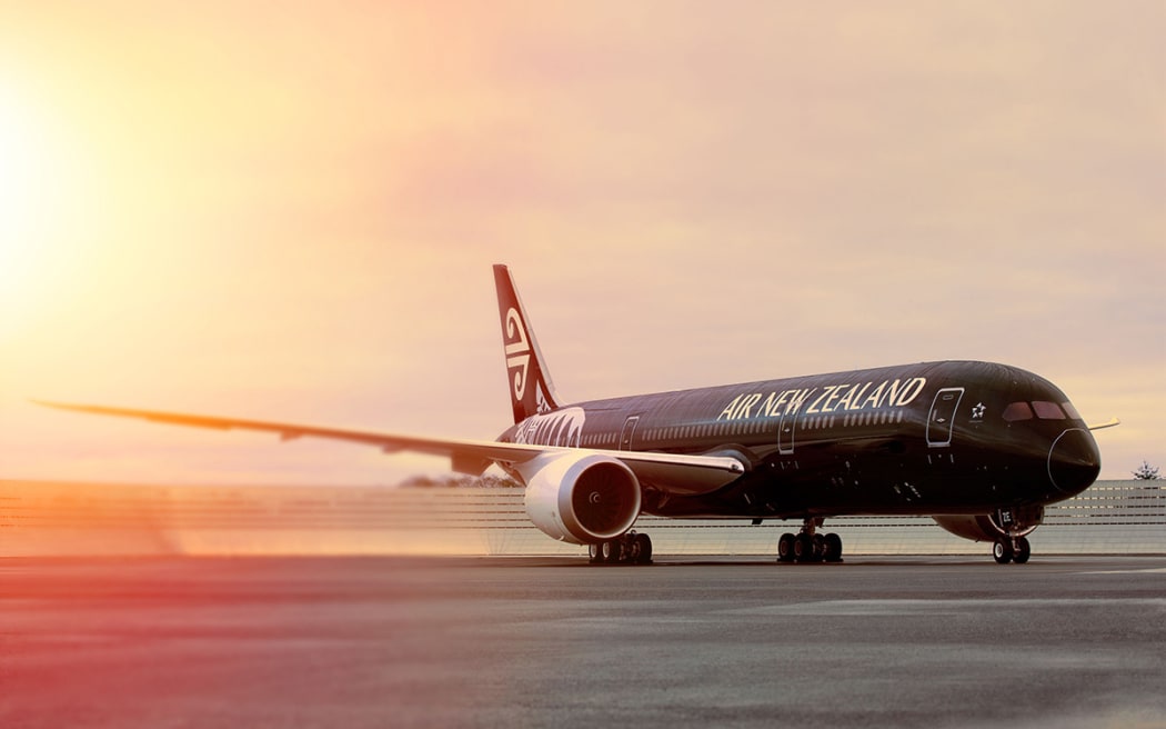 A Boeing Dreamliner 787-9, from the Air New Zealand fleet.