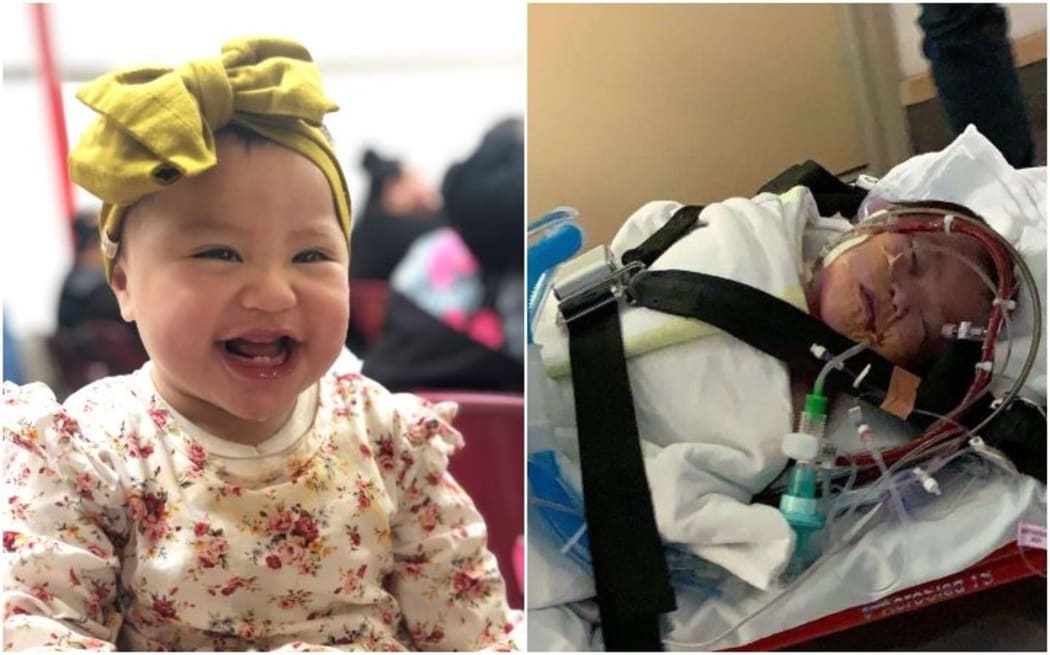 Lakyn-Ray Auloa spent seven days on life support.