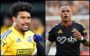 Ardie Savea and Aaron Smith