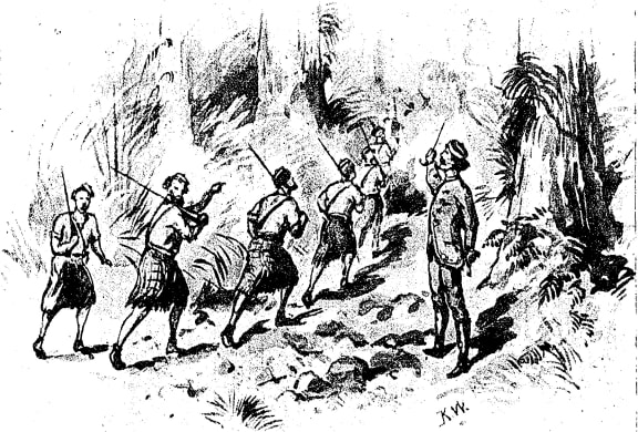 Von Tempsky and his Forest Rangers