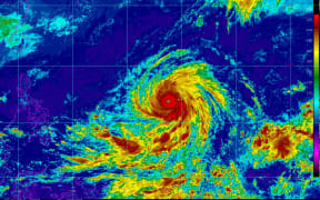 Super Typhoon Yutu is forecast to continue intensifying through Friday and pass near Tinian as a category 5 system.