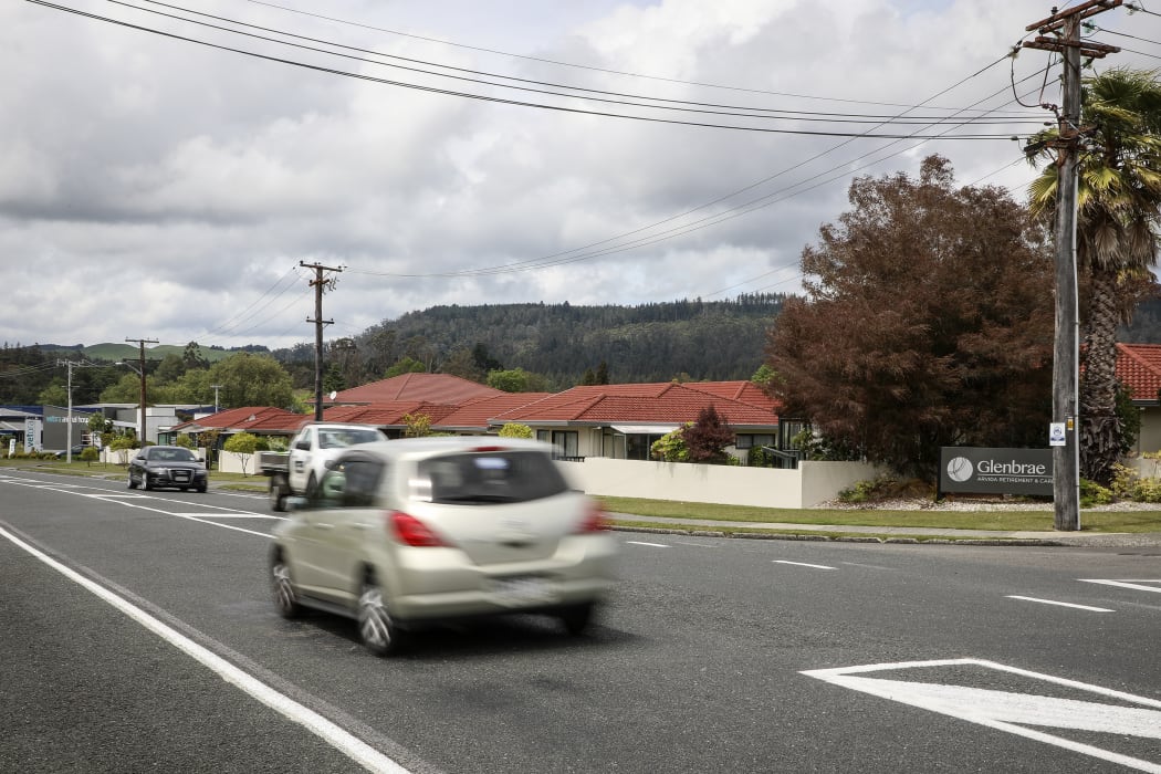Marguerita St, near Glenbrae Retirement Village.