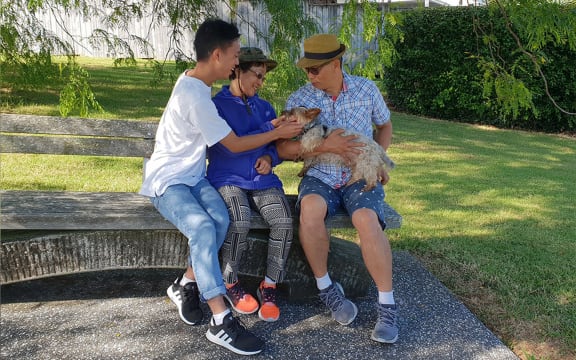 Money is tight for the Chan family after Gabrielle was diagnosed with lung cancer.