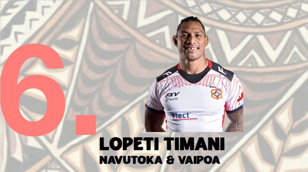 Lopeti Timani will make his 'Ikale Tahi debut against England.