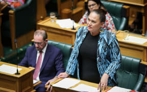 Labour MP Carmel Sepuloni answers a question in the House