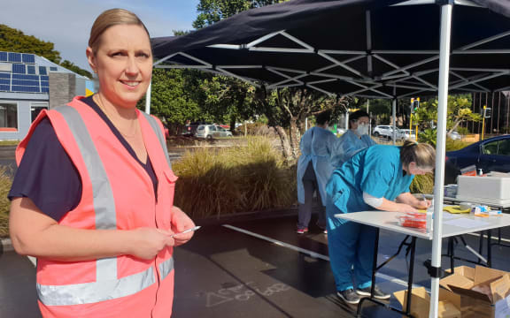 Operations manager for Covid-19 community testing in Taranaki, Lydia Rae.