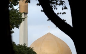 Al Noor mosque in Christchurch, New Zealand on March 15, 2020.