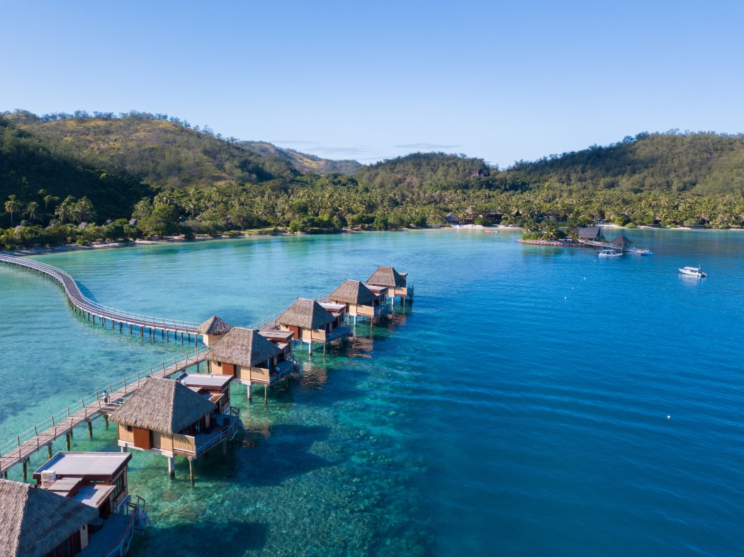 Likuliku Lagoon Resort in Fiji.