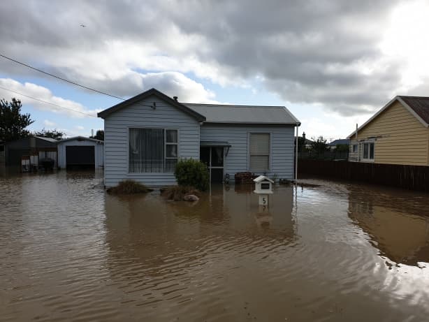 Flooding in Mataura.